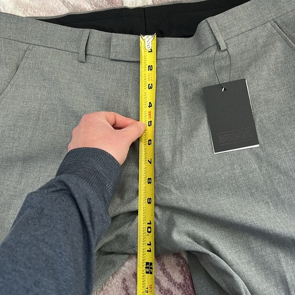 ASOS Design Slim Smart Dress Pants in Gray W34 L32 - Picture 8 of 12